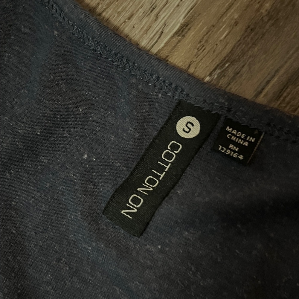 Cotton On Dark Blue Women's Short Sleeve Tee - Picture 2 of 5